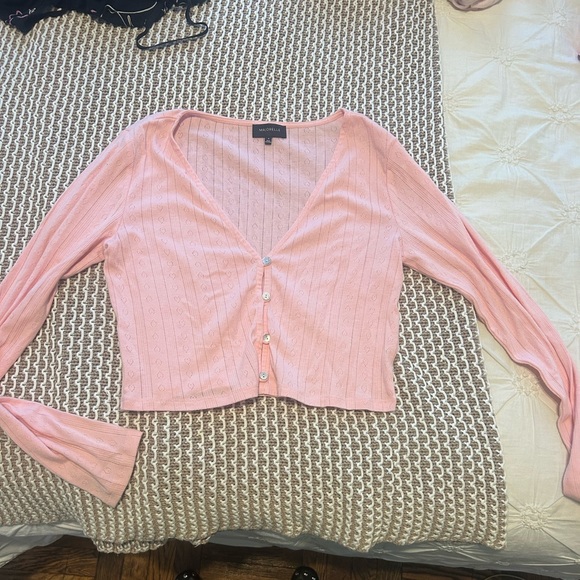 Majorelle Mia Cardigan Pink - Picture 2 of 4